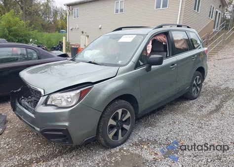 2017 Subaru Forester 2.5I from USA, damaged, VIN JF2SJABC0HH494927
